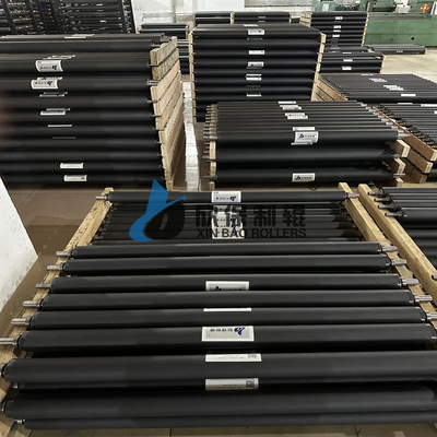 Máquina rotativa UV Roller de borracha Bom equilíbrio dinâmico e características de baixa vibração com bom desempenho dinâmico