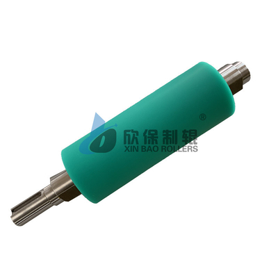 O Roller de tinta de silicone transfere uniformemente a tinta para a placa de impressão