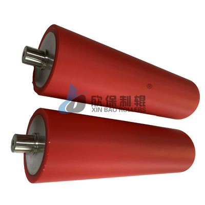 Rolante de silicone para laminar e formar materiais em revestimento e outros processos