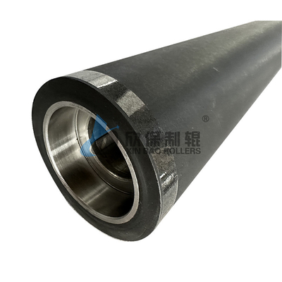 Os rolos de borracha das máquinas de impressão flexográfica têm excelente resistência ao desgaste e desempenho de transferência de tinta com longa duração