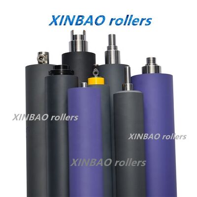 31 Anos Fábrica Alta qualidade resistente ao desgaste Nbr Epdm Nylon Urethane Ink Roll Offset Impressão Roller de borracha