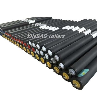 Uniforme de transferência de tinta de fábrica profissional, resistente ao desgaste, resistente à corrosão Roller de borracha de impressão