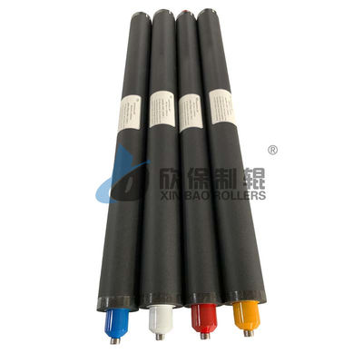 Rolo de borracha com superfície lisa e forte resistência ao desgaste para impressão