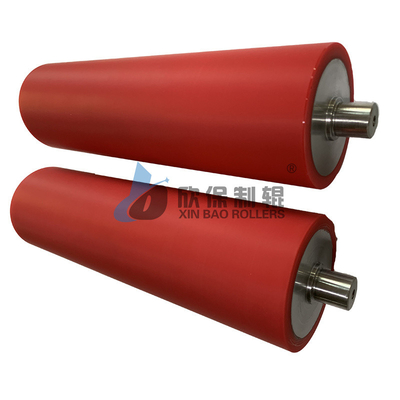 Rolante de silicone para laminar e formar materiais em revestimento e outros processos