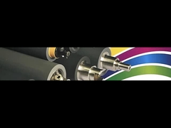 29 anos fábrica de alta qualidade resistente ao desgaste nbr epdm rolos de borracha de impressão