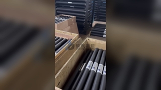 Impressão de acessórios de núcleo de rolo de borracha e eixo de metal
